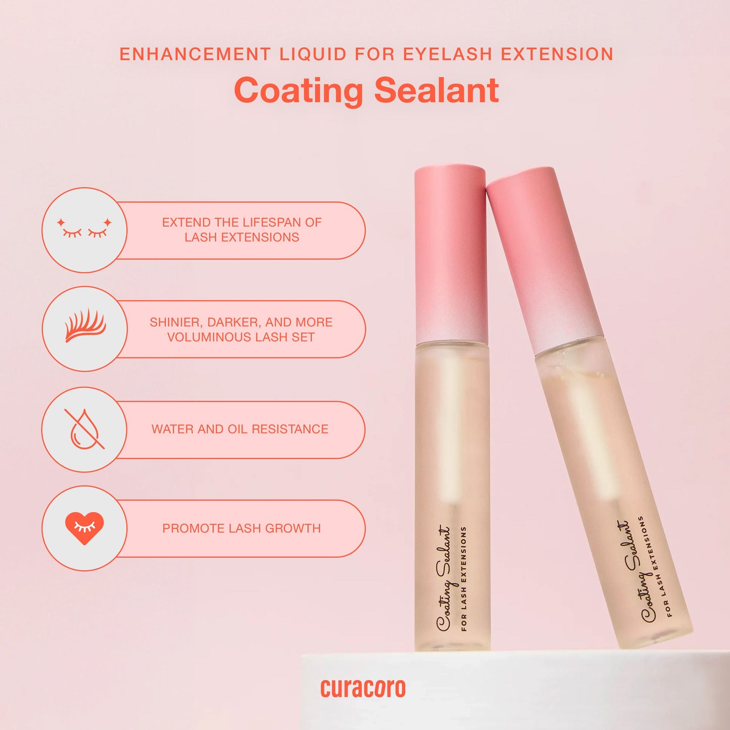 Bundle Coating Sealant for Extensions - Beauty image 8