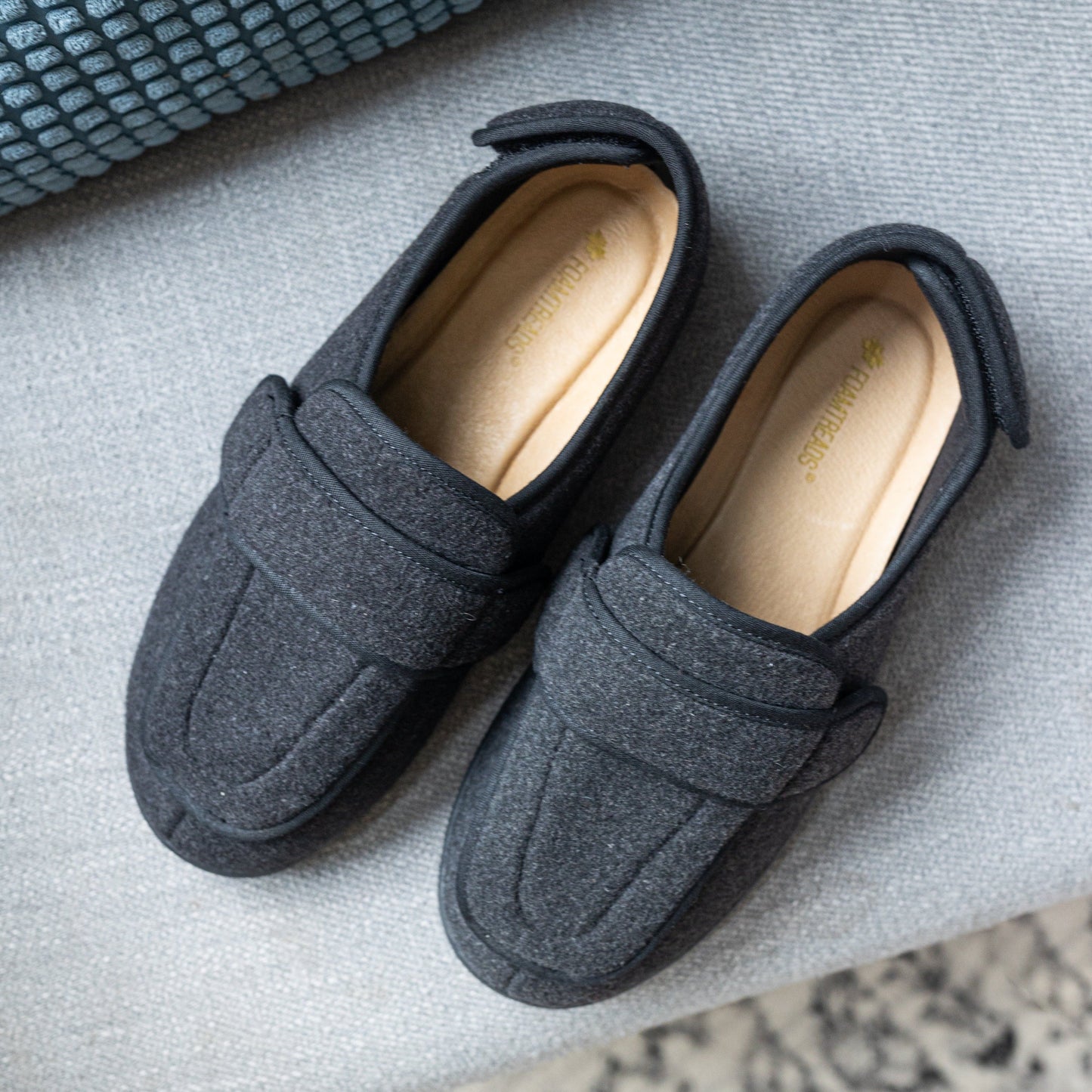 Physician M2 Black Wool Men's Slipper - Shoes image 9