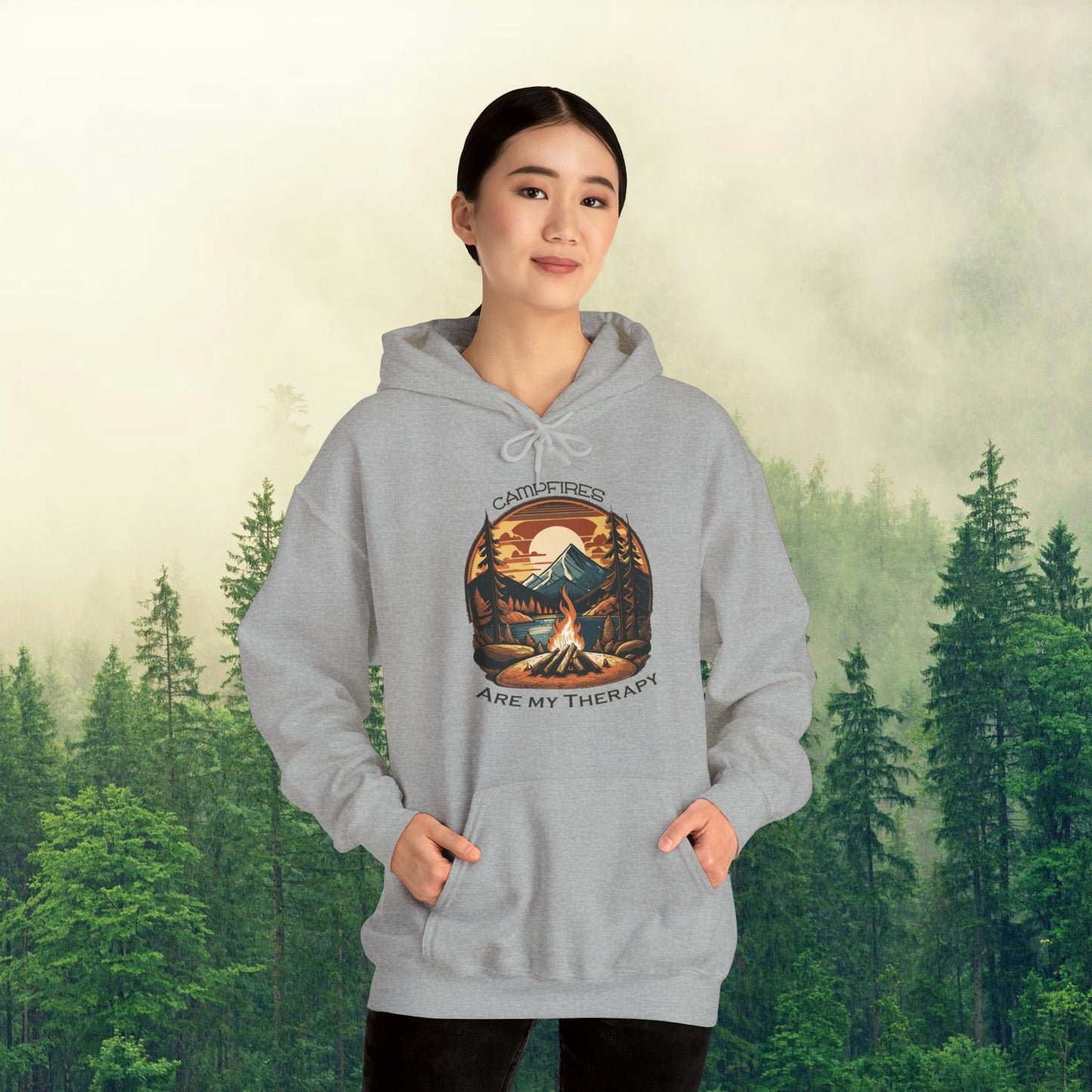 Campfire Therapy - Sasquatchin' Adventure Hoodie - Misc image 2