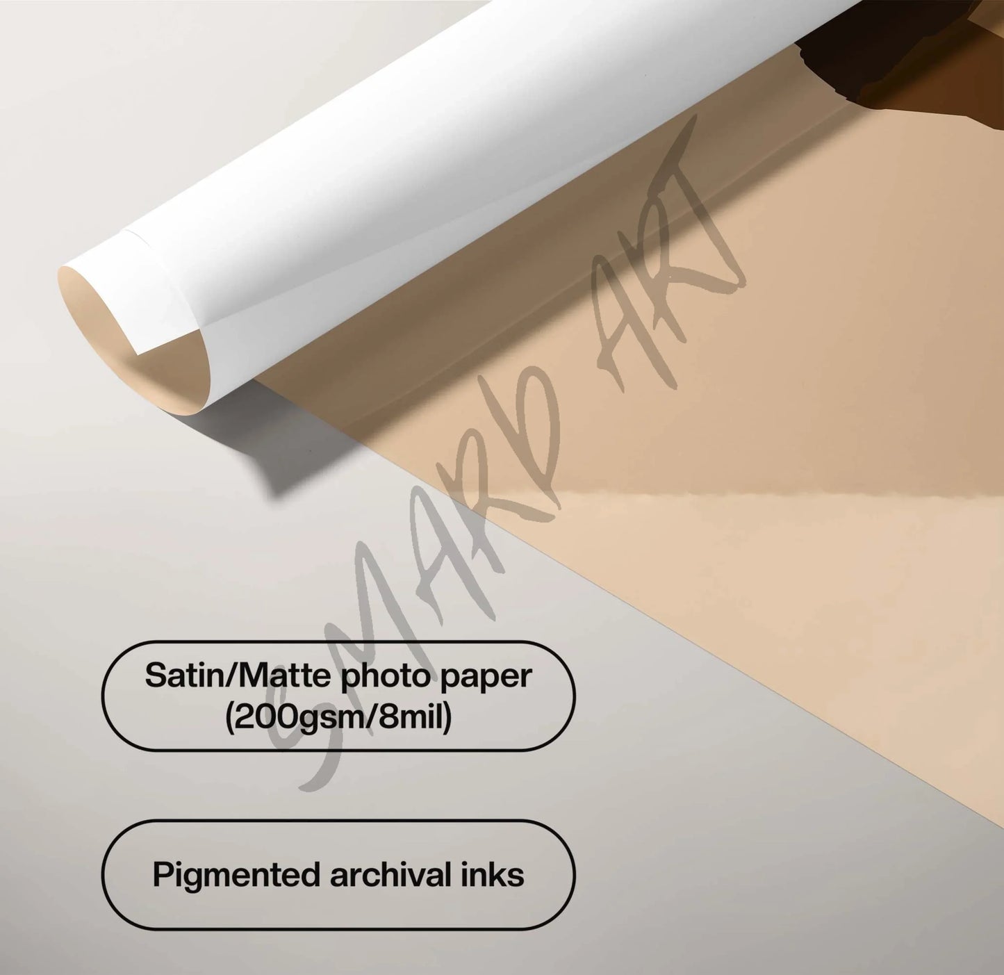 Art Print Bundle : Cocoa Theory + Melanin Mosaic - Home Decor image 4