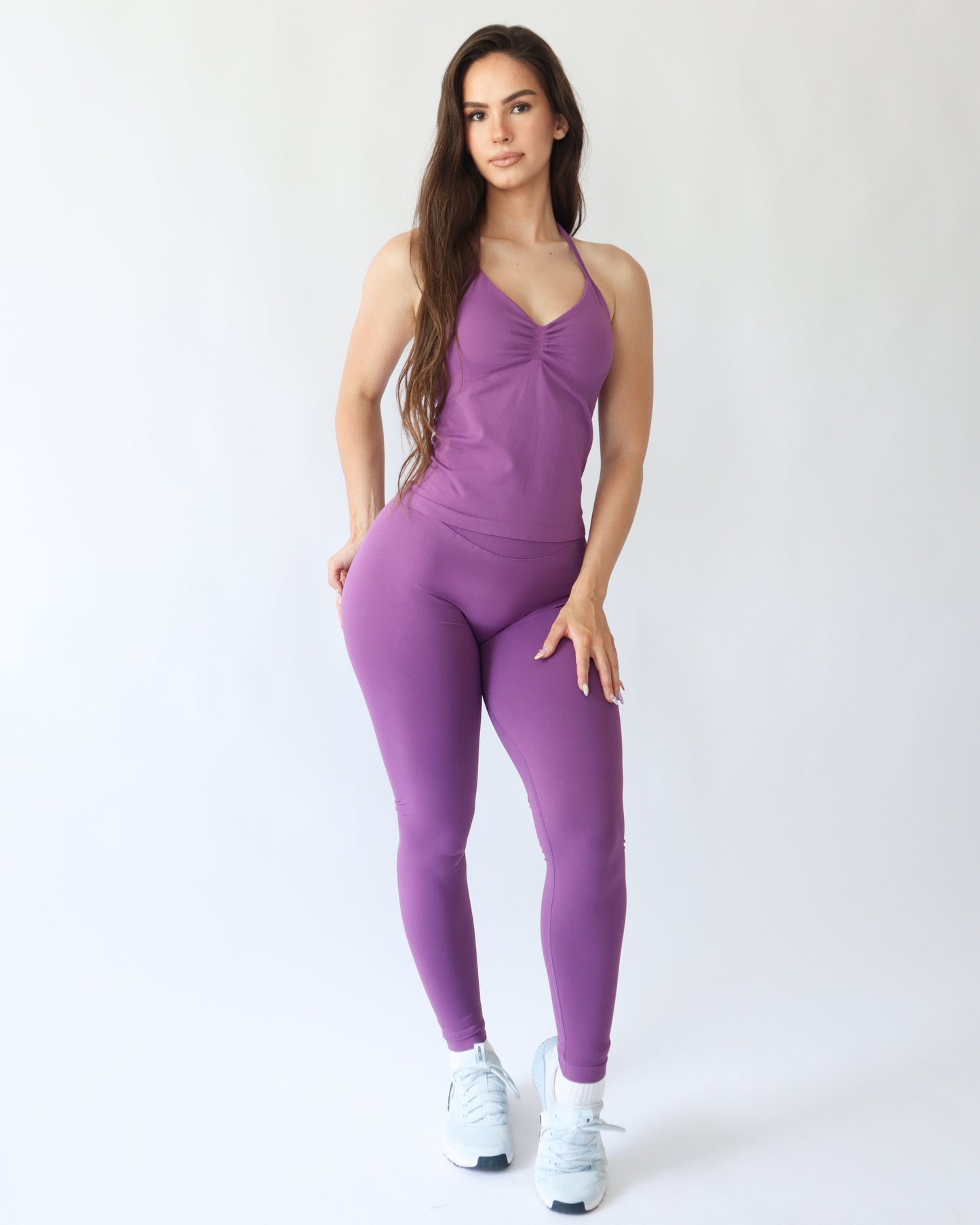 Ascend Halter Tank Top - Amethyst - Jewelry image 4