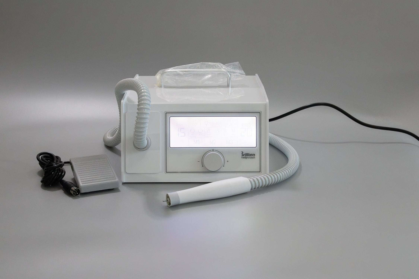 Saeshin MediPro Touch Vacuum Nail Drill (E-file) with Brushless handpiece Original 40,000 RPM perfect for Podiatry and Pedicure - Accessories image 6