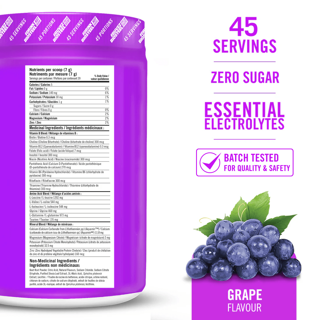 HYDRATION MIX / Grape - 45 Servings - Jewelry image 5
