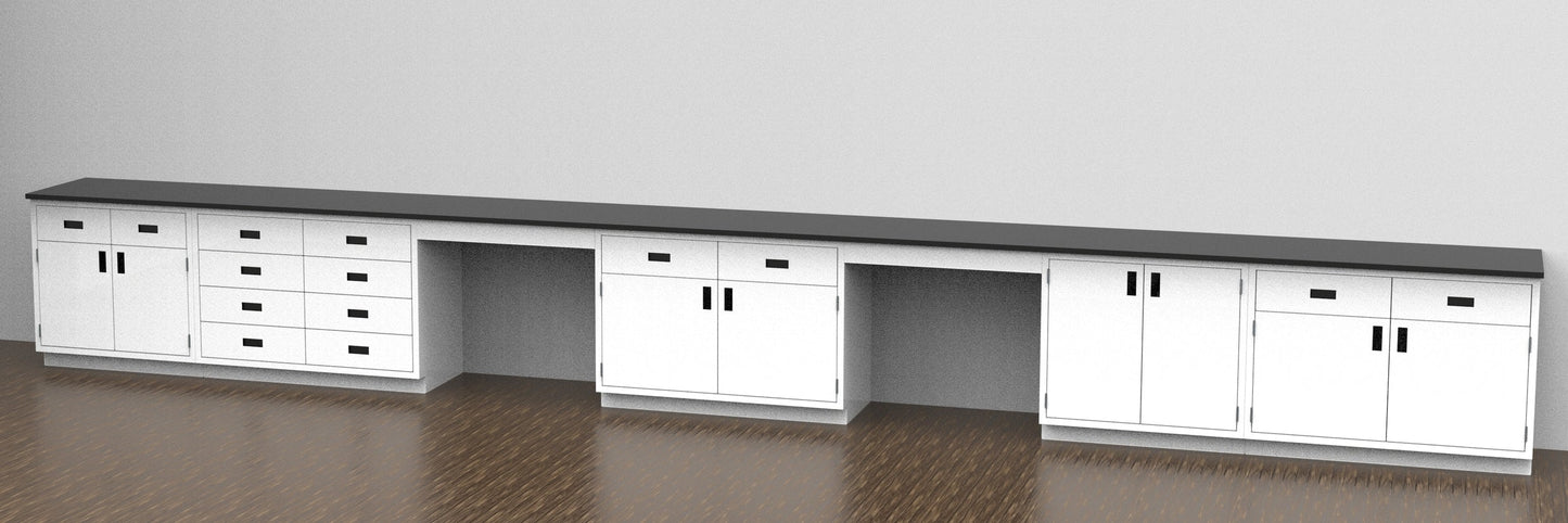 24' Pre-designed Lab Cabinet Set - Laboratory Casework - Apparel image 1