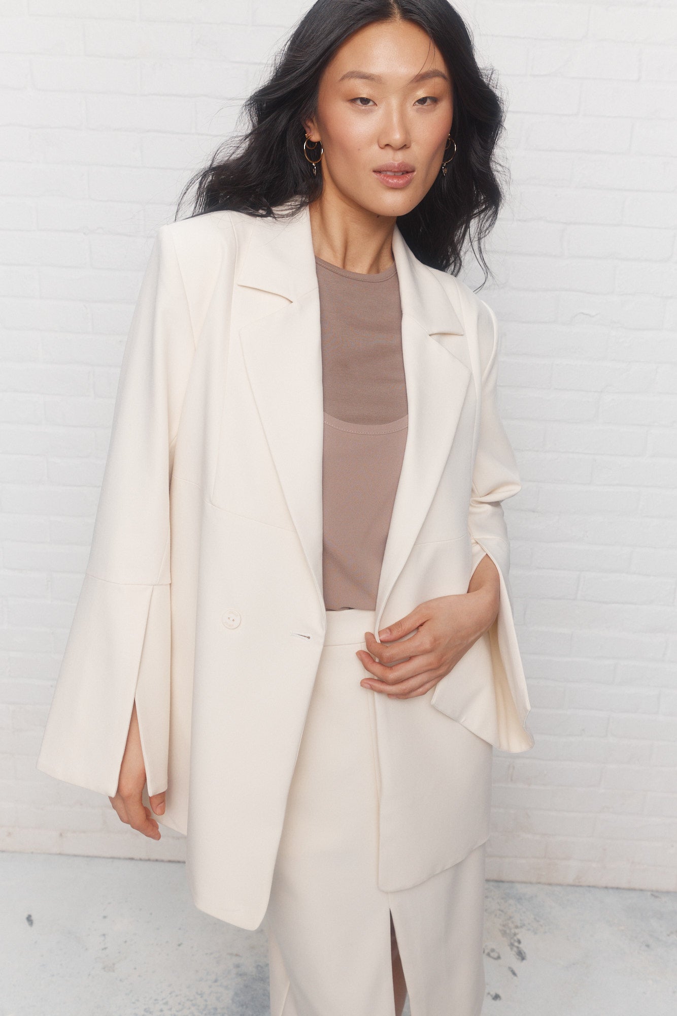 Luxanne | Veston crème - Misc image 5