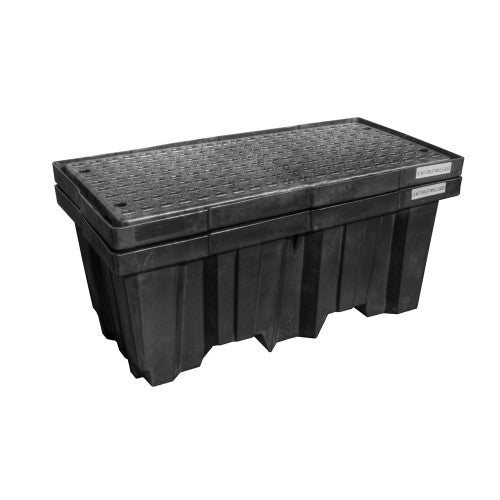 5222-BD 2 Drum Nestable Spill Pallet, Black - Furniture image 3