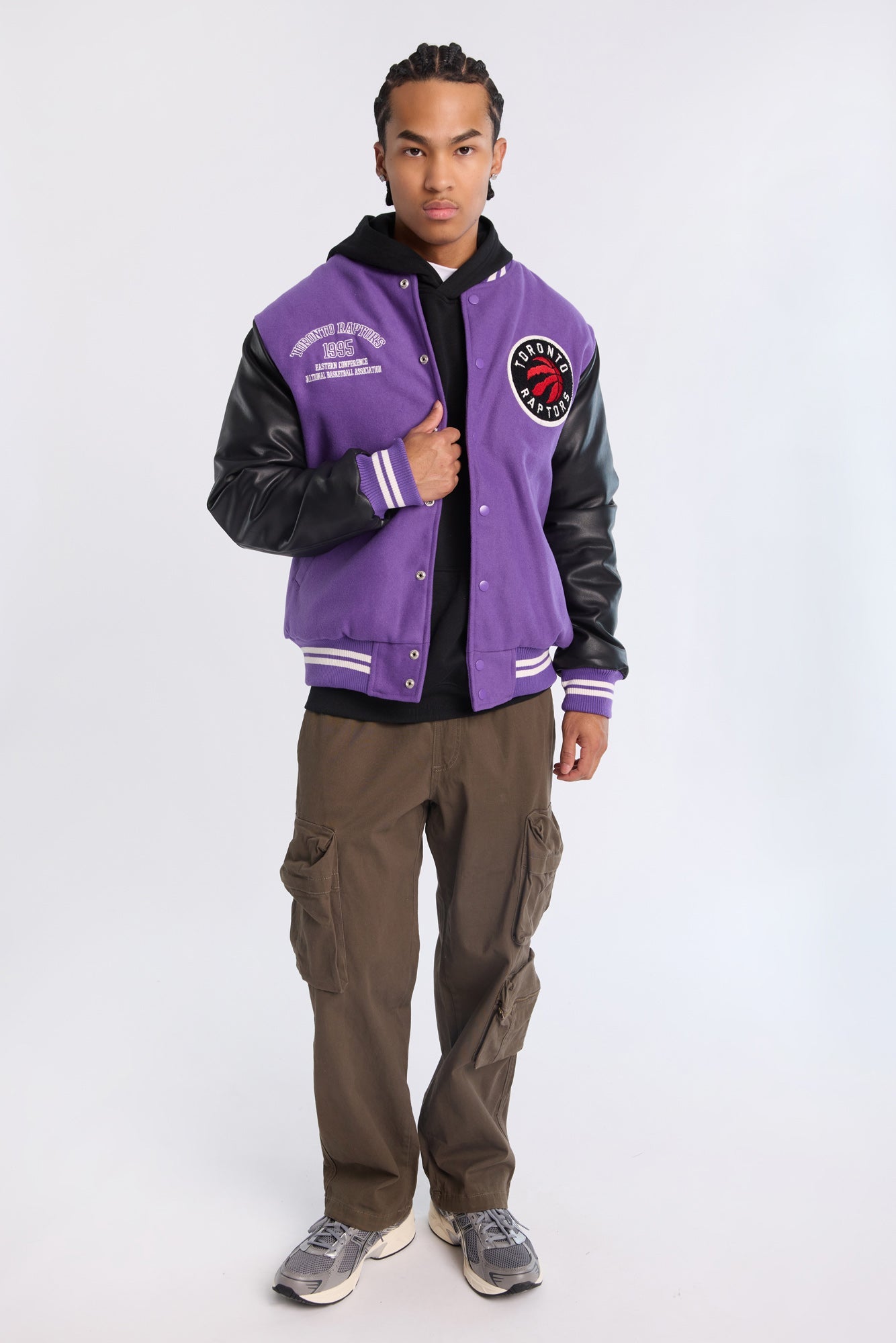 Toronto Raptors Varsity Bomber Jacket - Misc image 4
