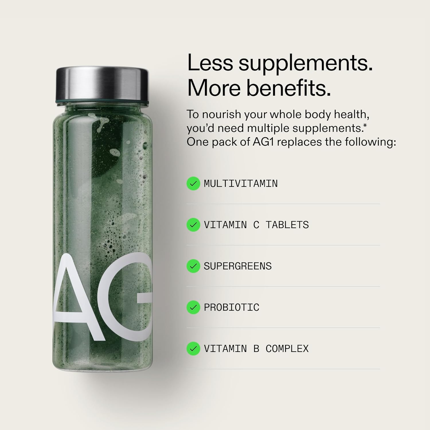 AG1 Greens Powder Supplement - Furniture image 2