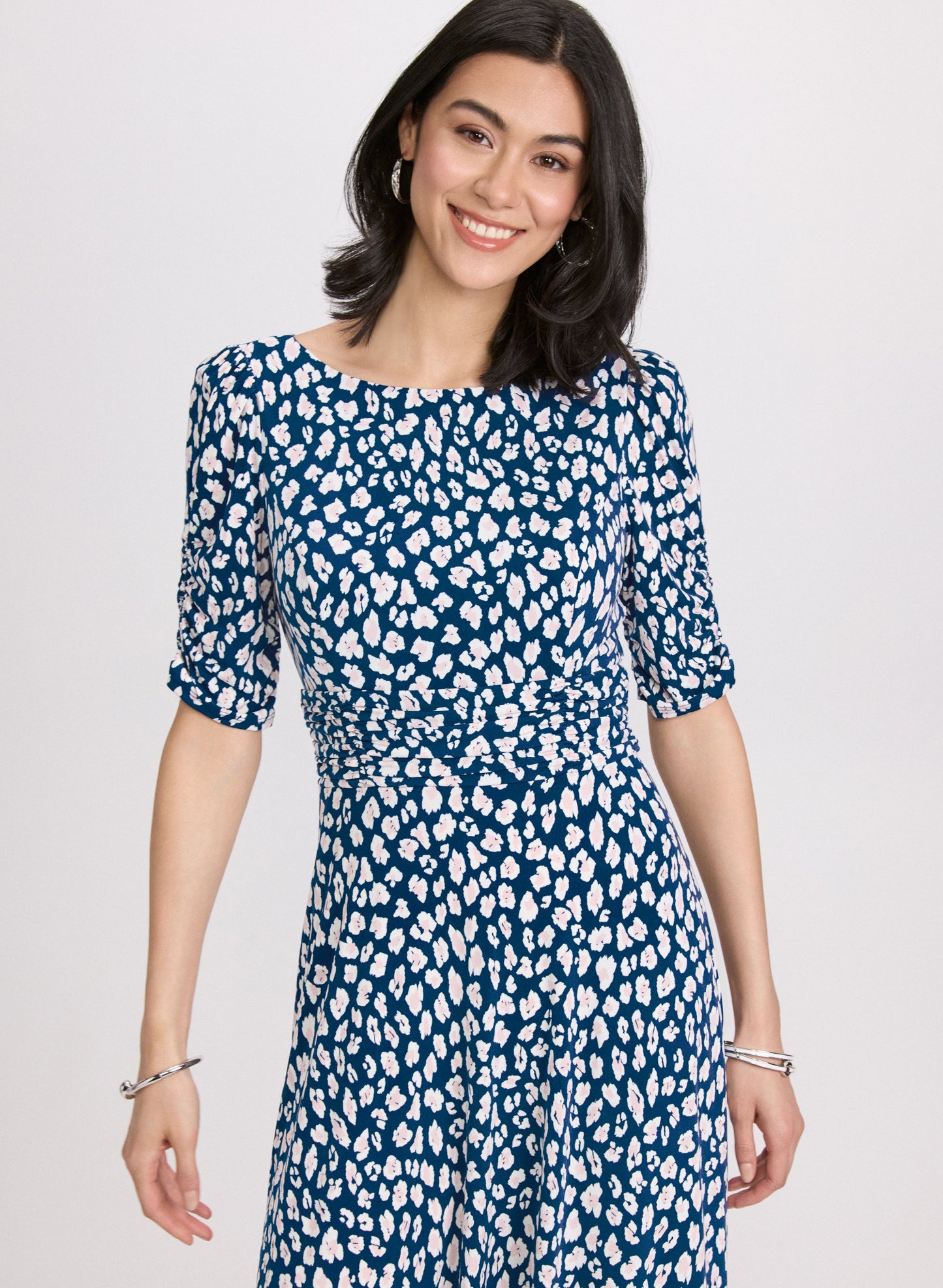 Floral Jersey Dress - Dresses image 7