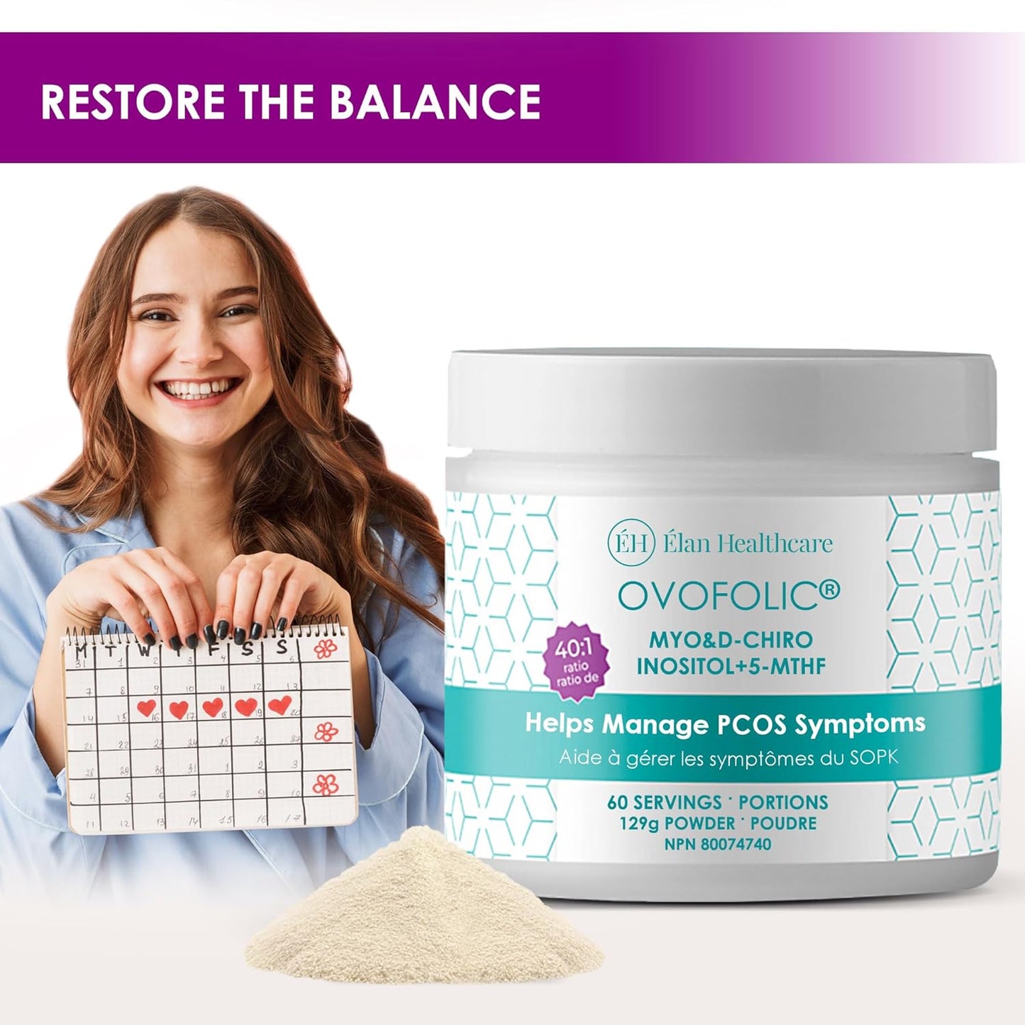 Ovofolic Inositol Blend Powder - Furniture image 8