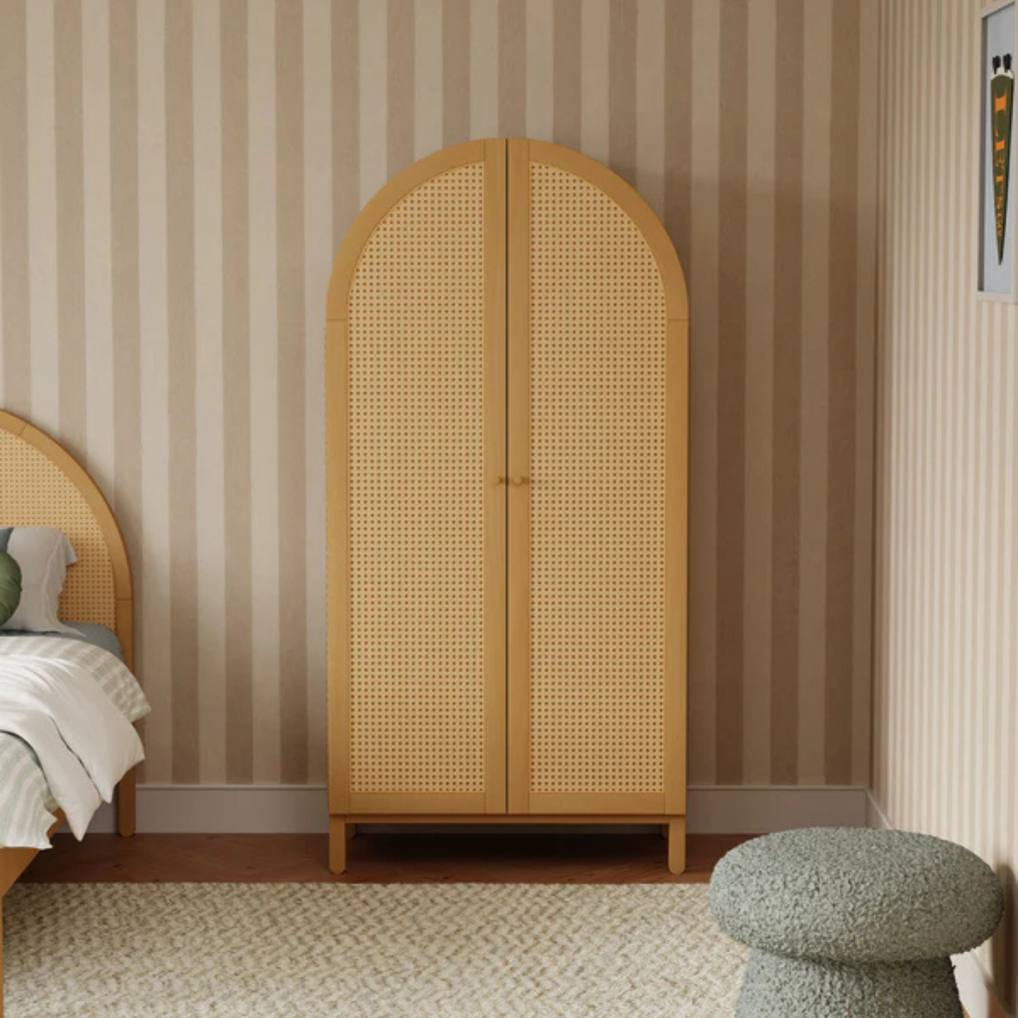 BABYLETTO Bondi Cane Armoire Assembled - Honey - Misc image 14