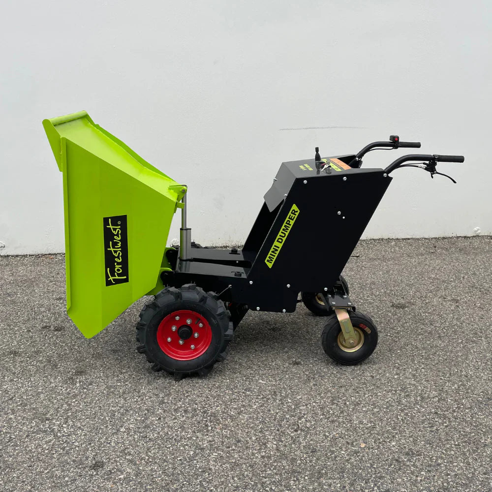 Forestwest 300KG Battery Powered Wheelbarrow, Mini Dumper Automatic Tip BM11100 - Accessories image 5