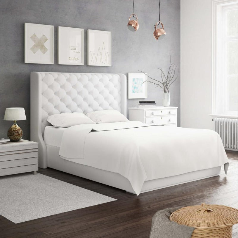 100% Cotton 17" Deep Pocket Fitted Sheet - Bedding image 3