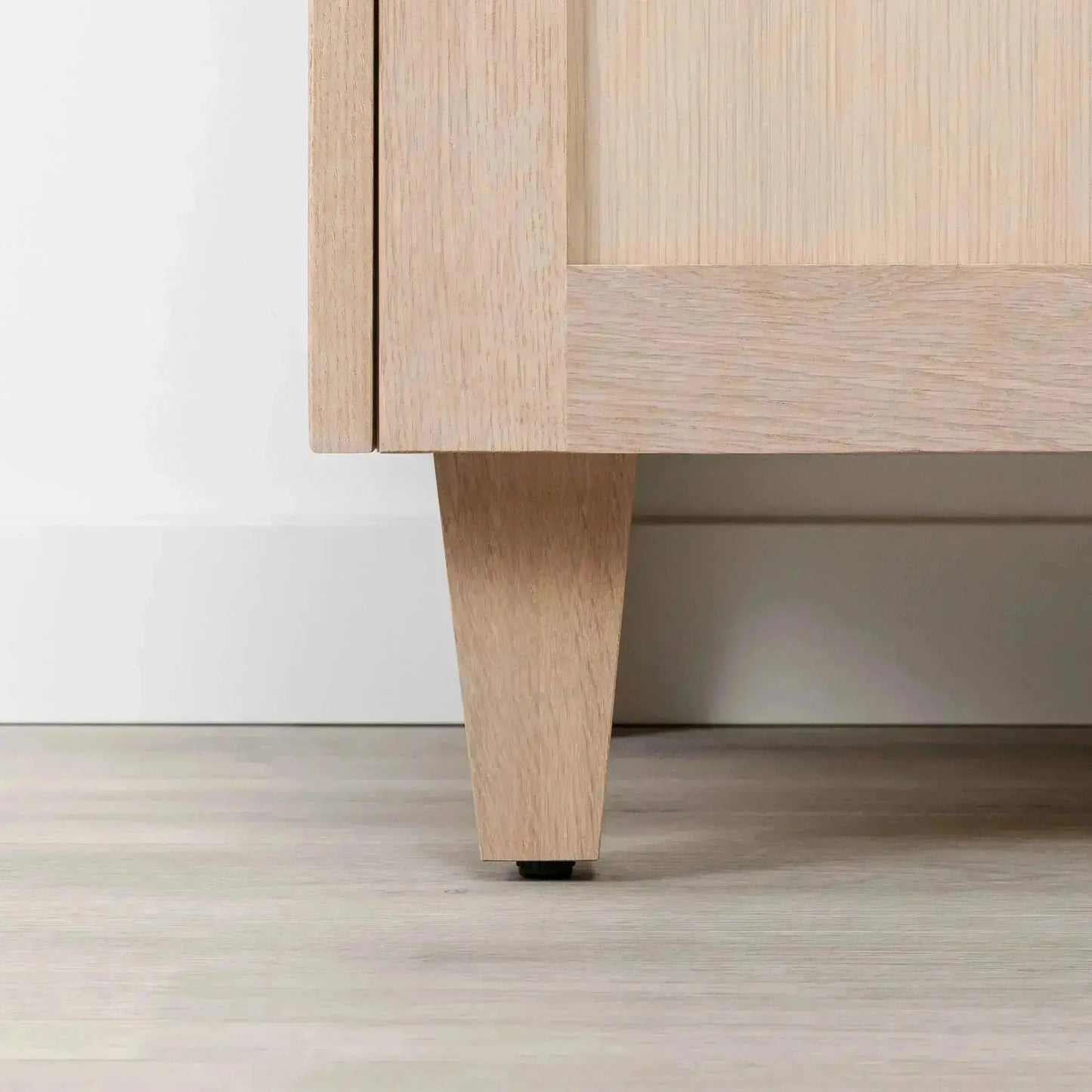 Bridgeport 72" White Oak Bathroom Vanity - All Drawers - Misc image 16