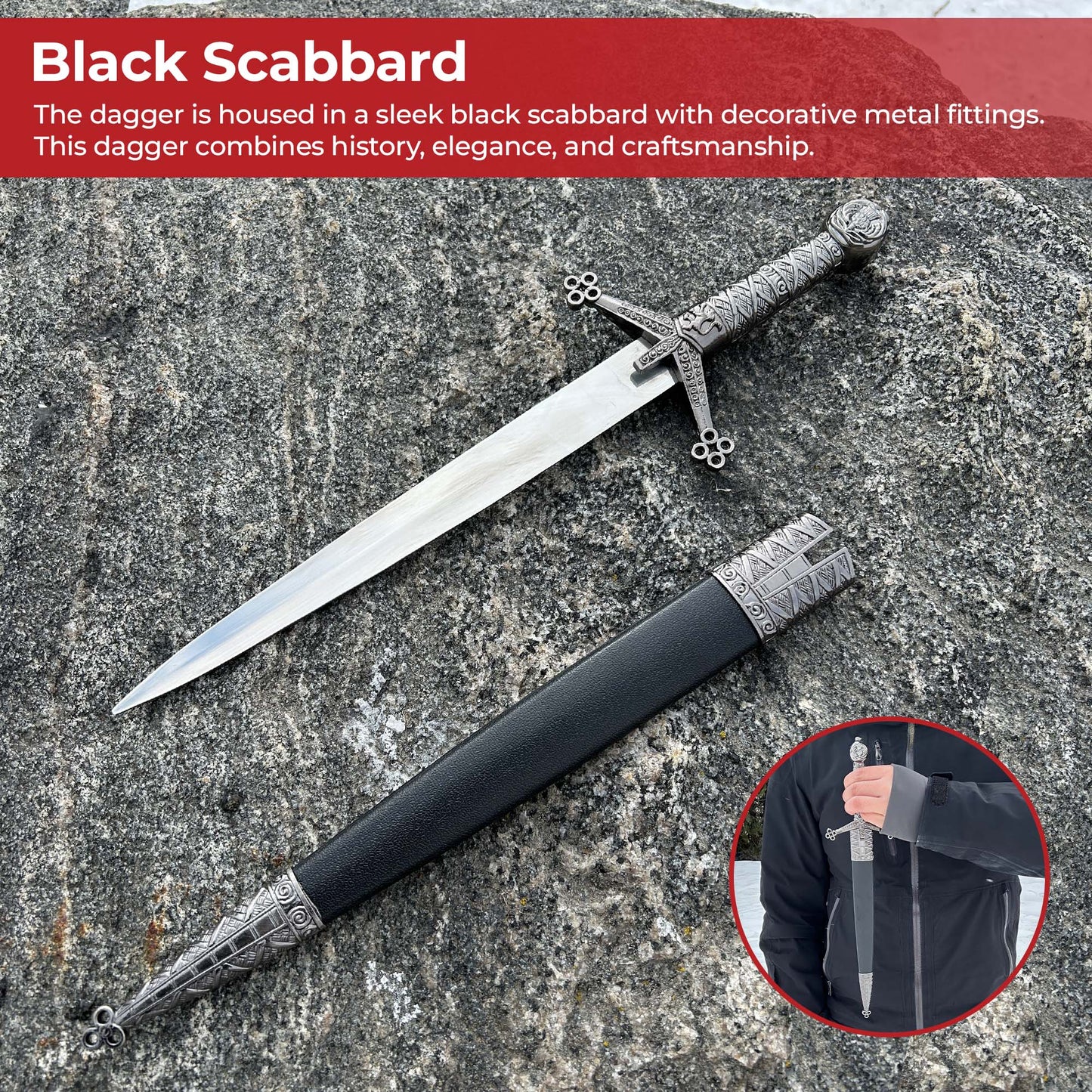 Claymore Dagger - Home Decor image 6