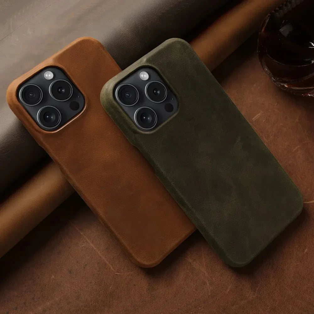 Crazy Horse Leather MagSafe iPhone Case - Gadgets image 12