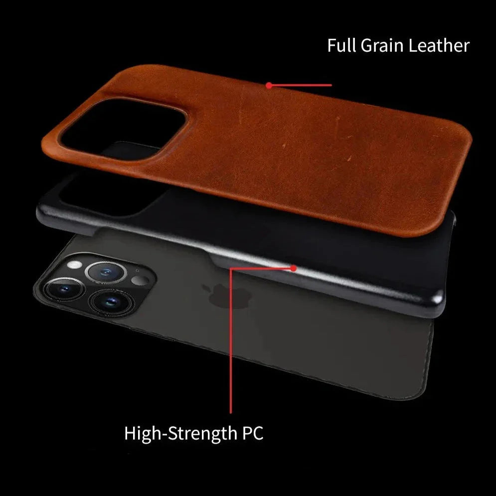 Crazy Horse Leather MagSafe iPhone Case - Gadgets image 16
