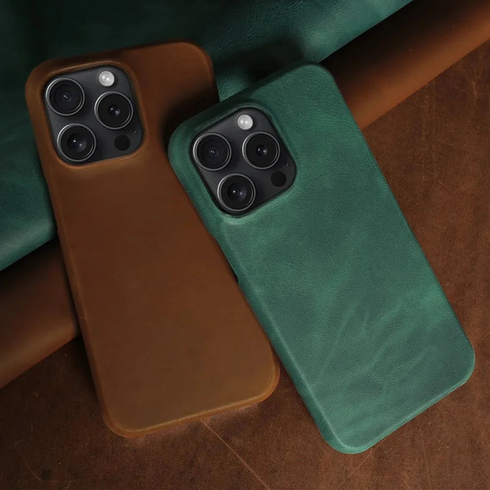 Crazy Horse Leather MagSafe iPhone Case - Gadgets image 7