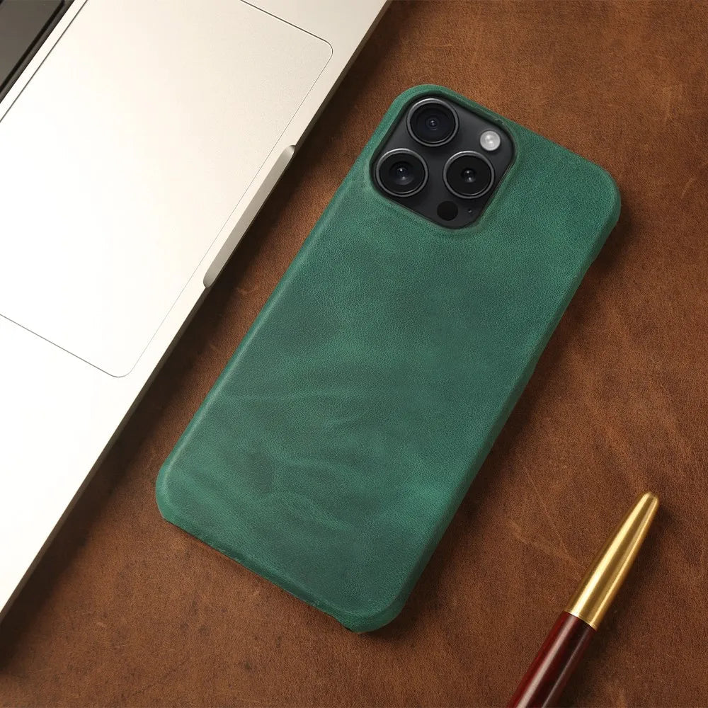 Crazy Horse Leather MagSafe iPhone Case - Gadgets image 6