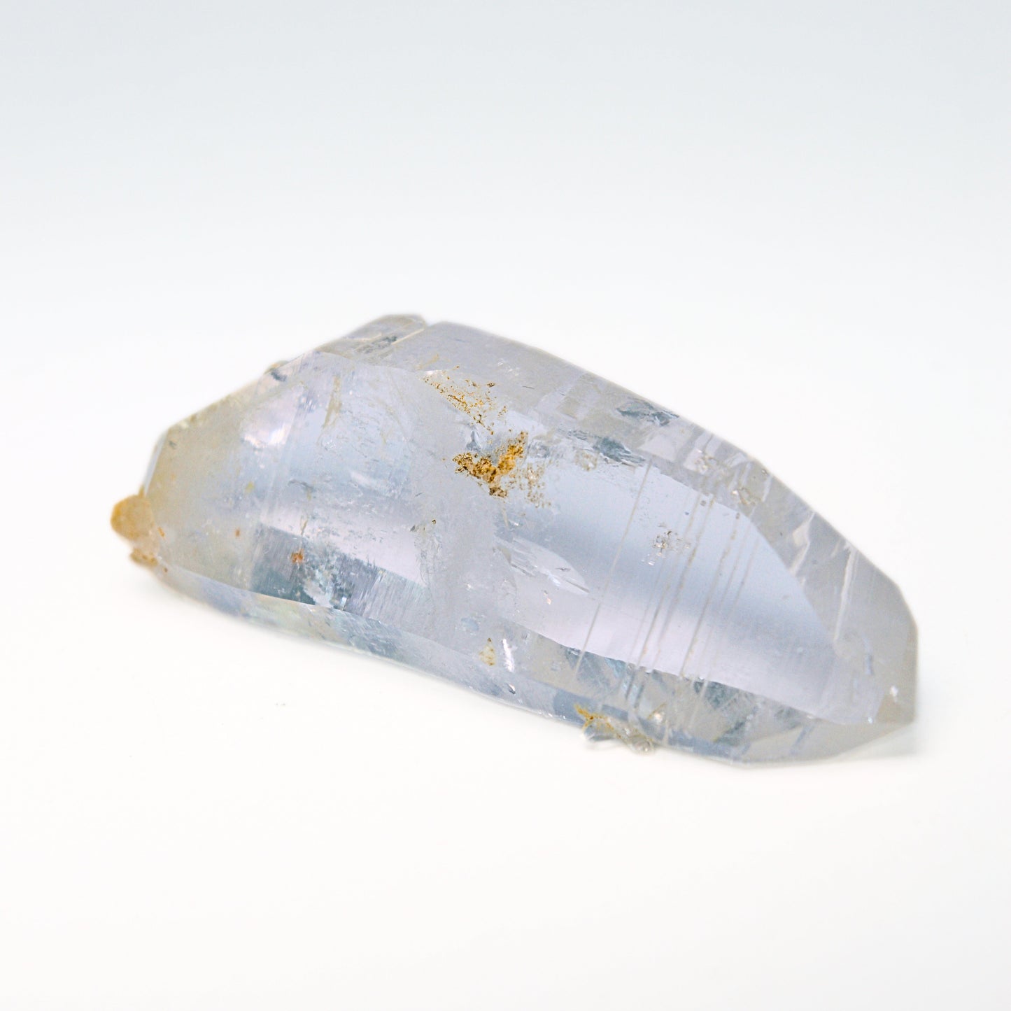 Blue Mist Lemurian Seed Quartz Raw Point - Jewelry image 3