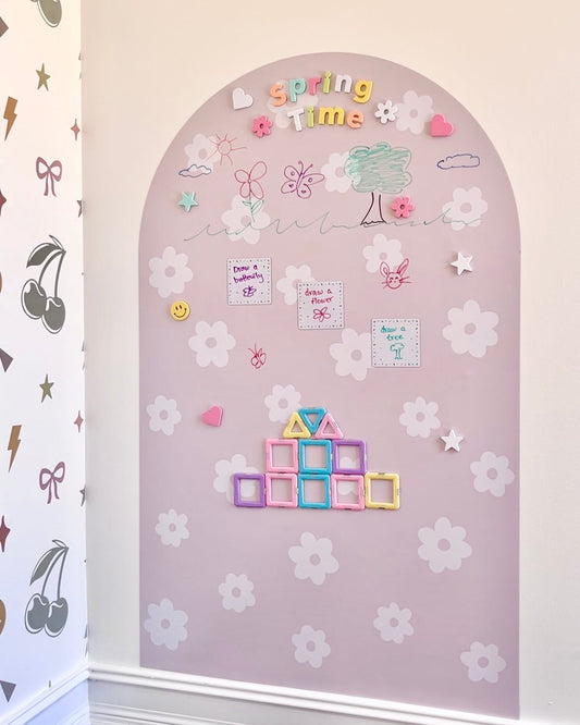 MEGA Magic Playwall - Arch Magnetic Wall Decal for Kids - Toys & Games image 1
