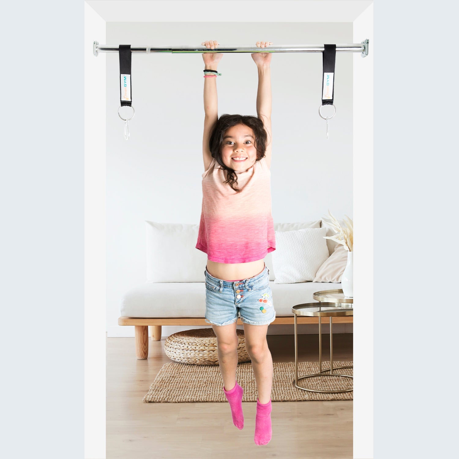 Doorway Gym Kit: Combo, Rings, Swing and Rope Ladder - Accessories image 11