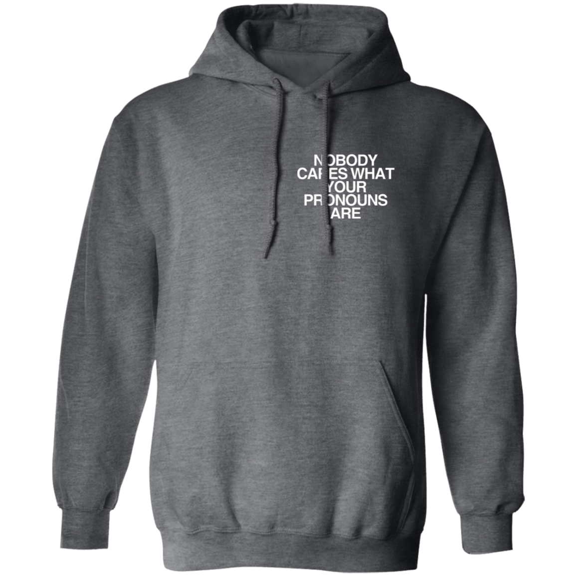 Nobody Cares What Your Pronouns Hoodie - Apparel image 4