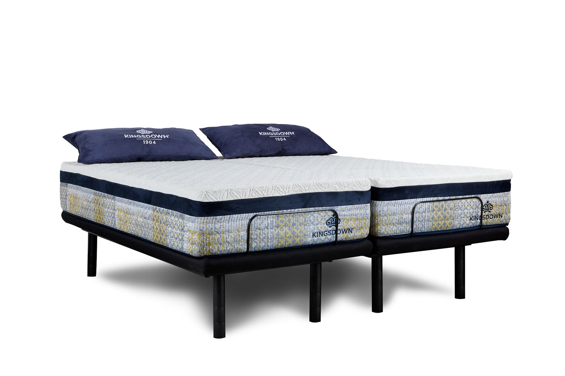 Kingsdown Empress Split King Adjustable Bed Package - Bedding image 3