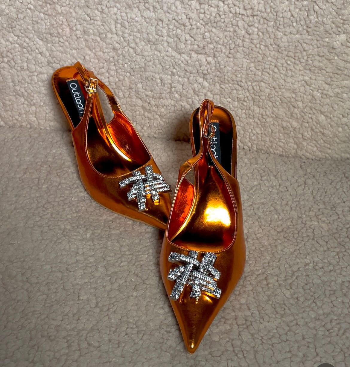 LILY HEELS IN ORANGE - Shoes image 2