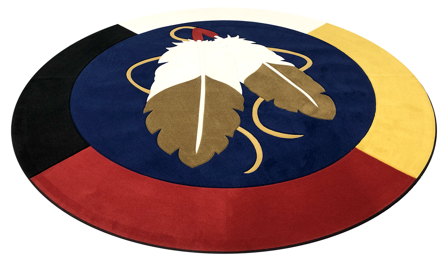 Handcrafted Rug (Feather) - Misc image 1