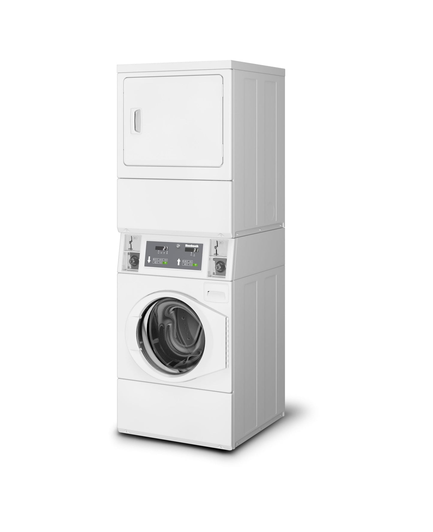 HUEBSCH COIN OPERATED STACK WASHER/DRYER - ELECTRONIC - Misc image 3