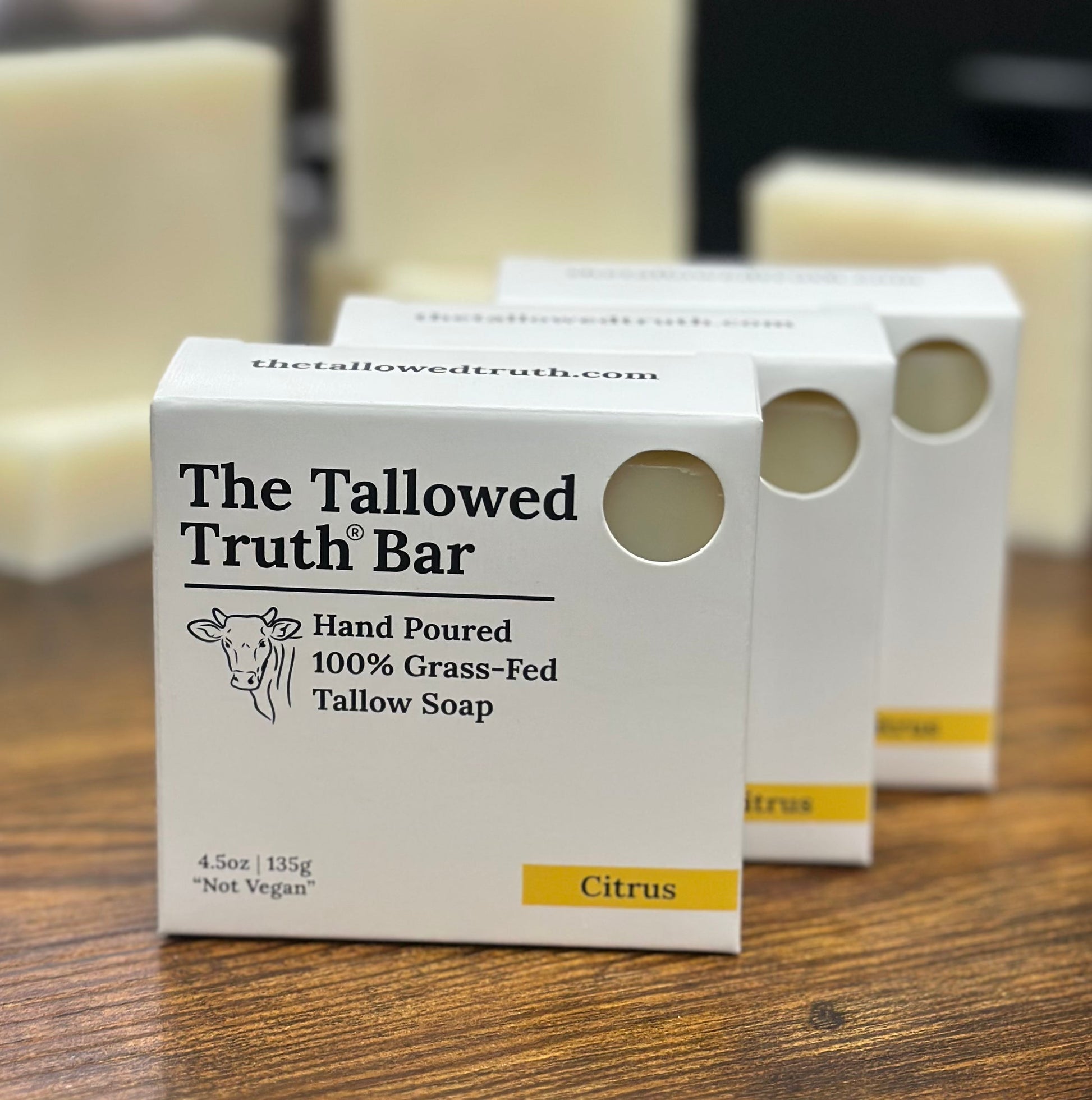 The Tallowed Truth Bar - Tallow Soap 3 Pack - Misc image 3