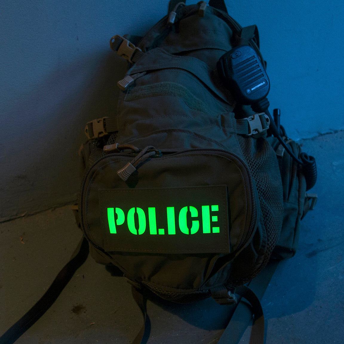 Police Identifier Velcro Patches 6x3 in - Apparel image 4