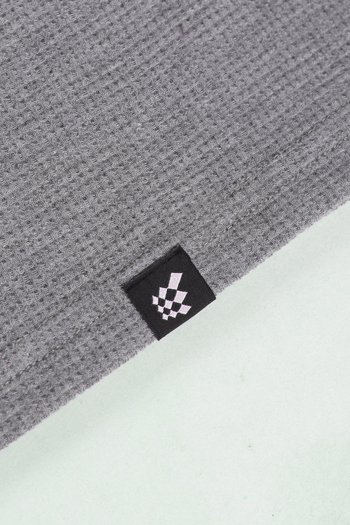 Waffle Henley T-Shirt - Light Gray - Misc image 7