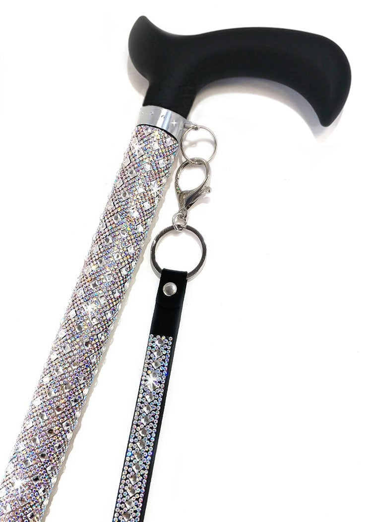 Jacqueline Kent Fancy Walking Cane - Rhinestone Encrusted - Accessories image 6
