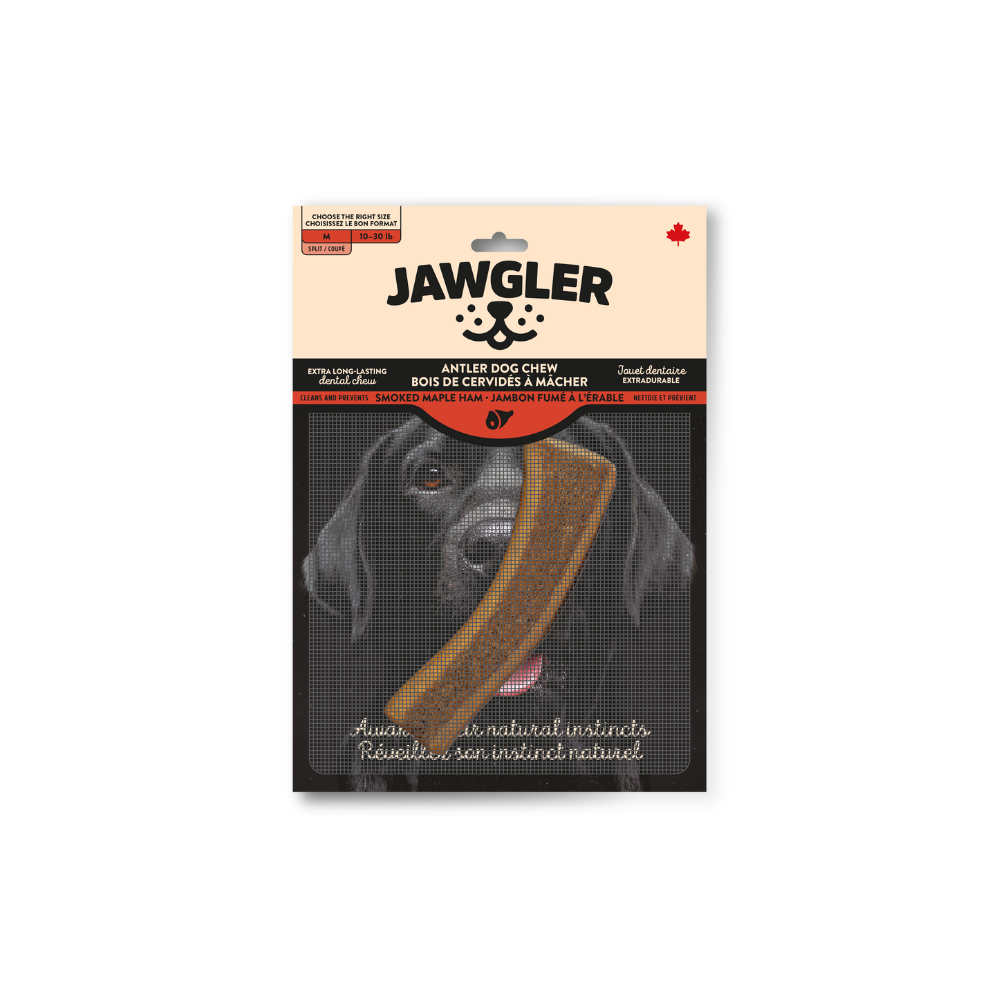 Bois de cervidés - Jambon fumé à l'érable - Coupé - Misc image 1