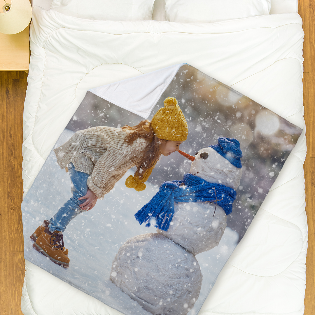 Personalized Photo Blankets - Bedding image 6