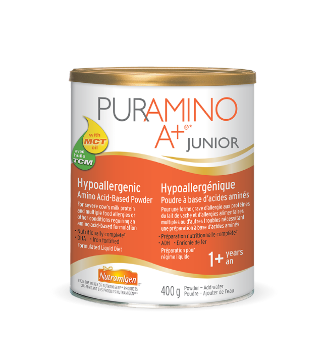 Puramino A+ Jr. Hypoallergenic Infant Formula, Powder, 400g - Misc image 1