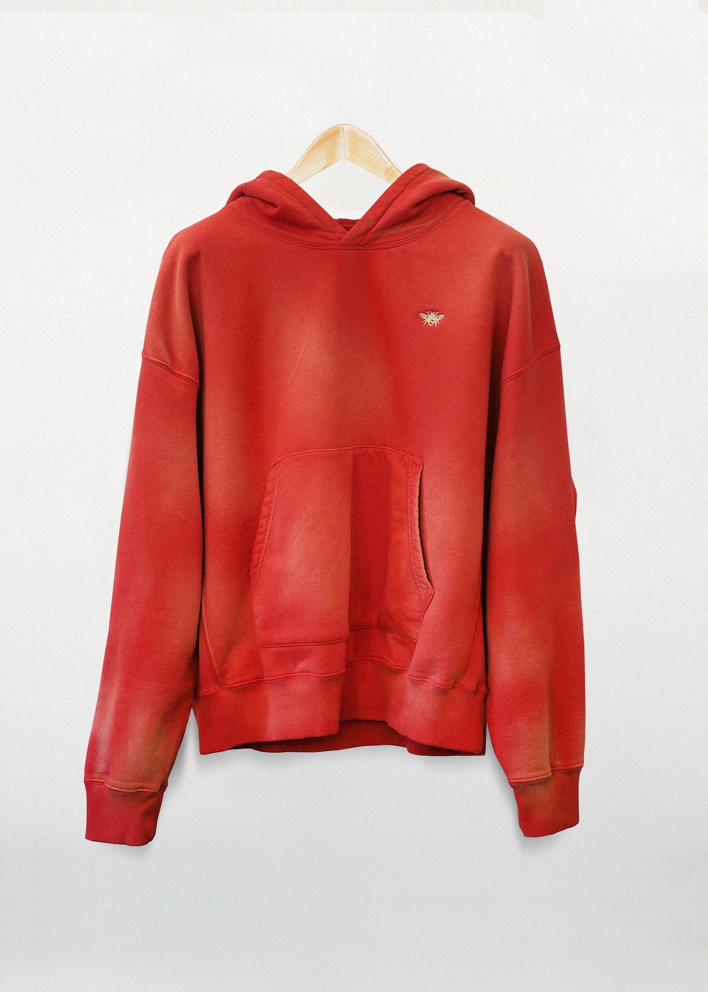 Red 'Iconic BEE' Hoodie - Apparel image 1