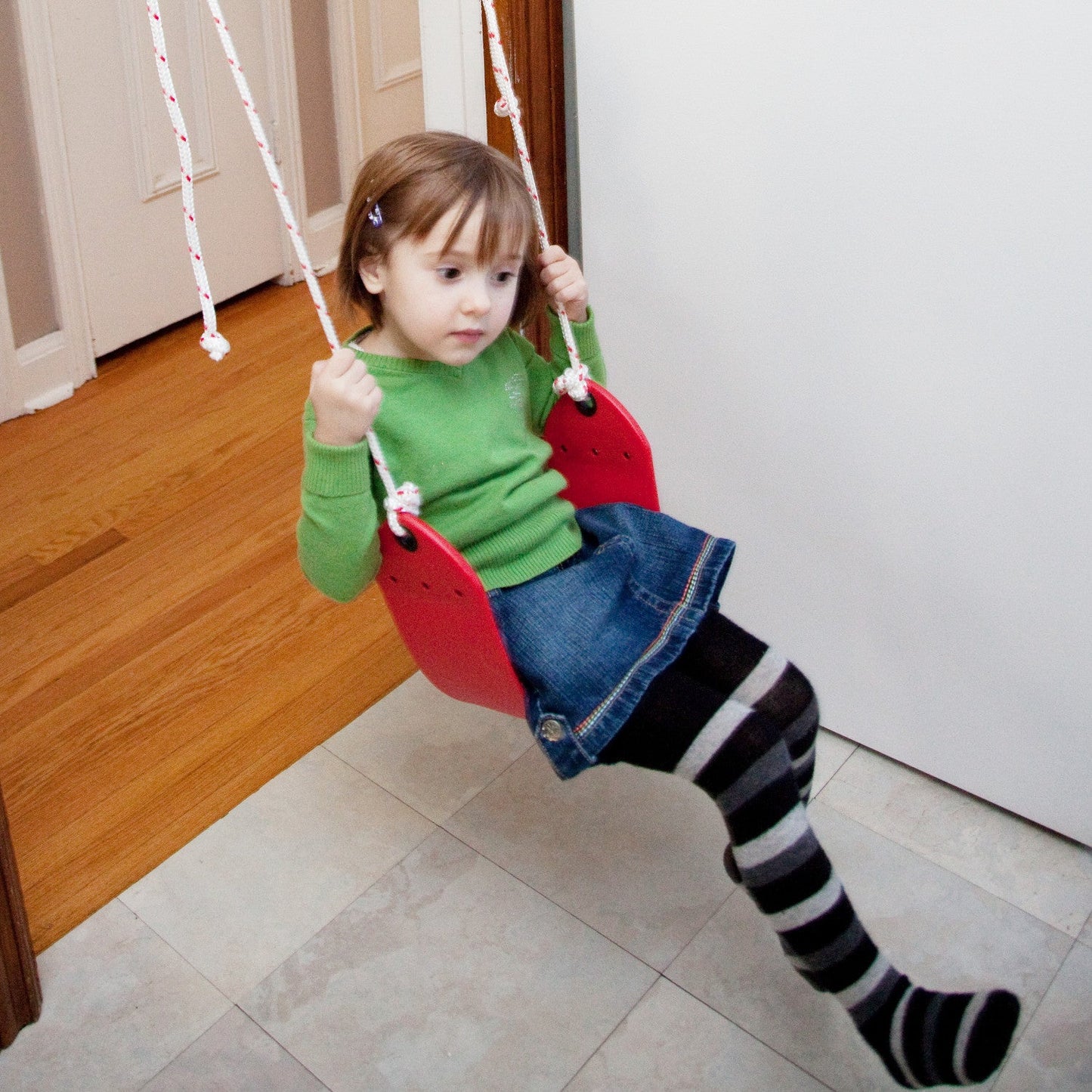 Doorway Belt Swing - Red - Accessories image 2