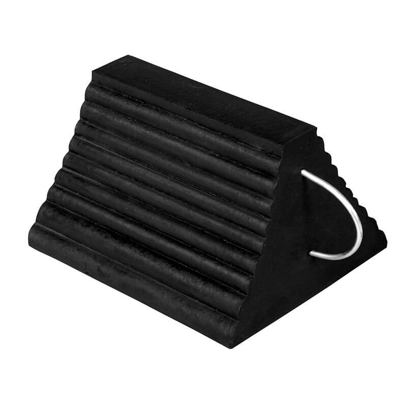 Rubber Wheel Chock with U-Handle - Kitchen & Dining image 1