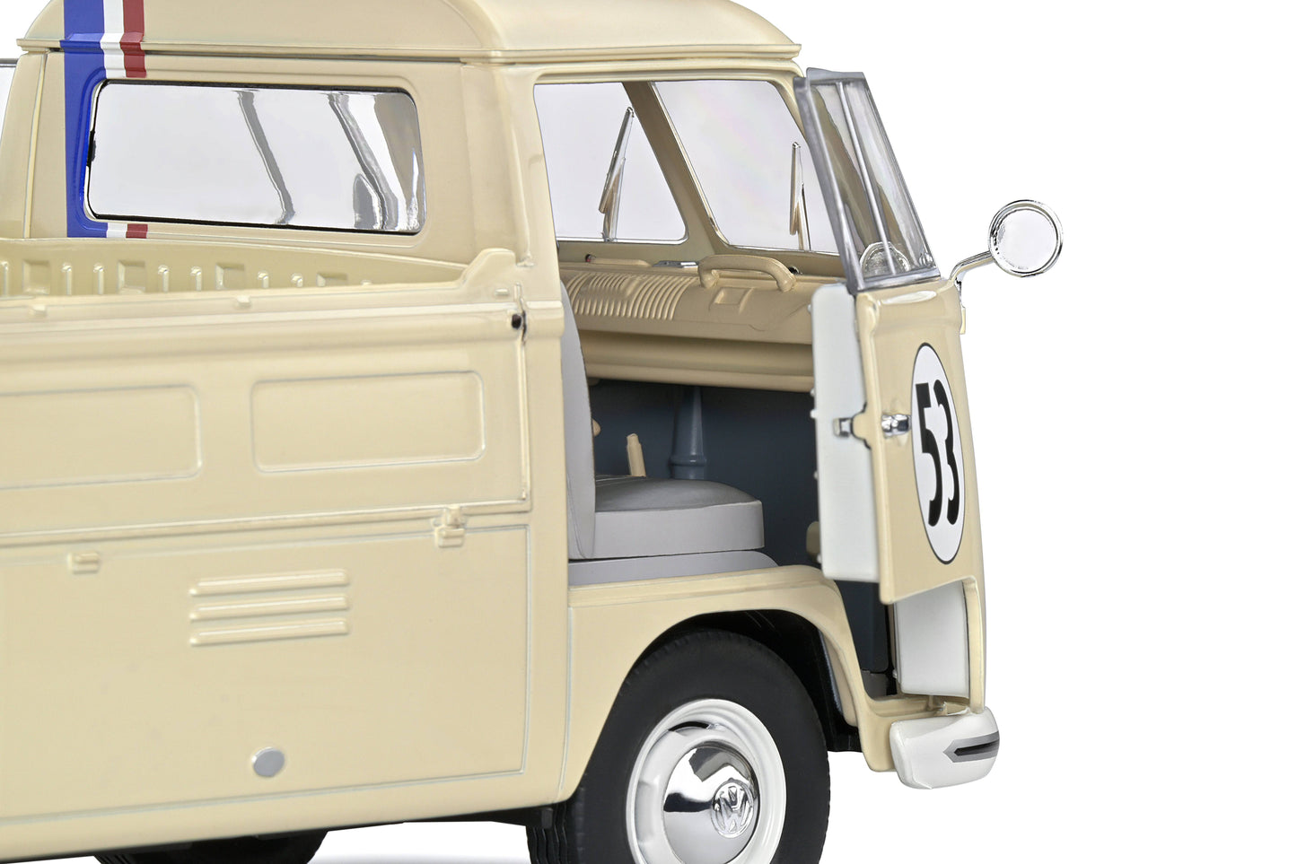 Solido - Volkswagen Transporter (T1) Pick-Up (Herbie) 1:18 Scale Model Car - Kitchen & Dining image 10
