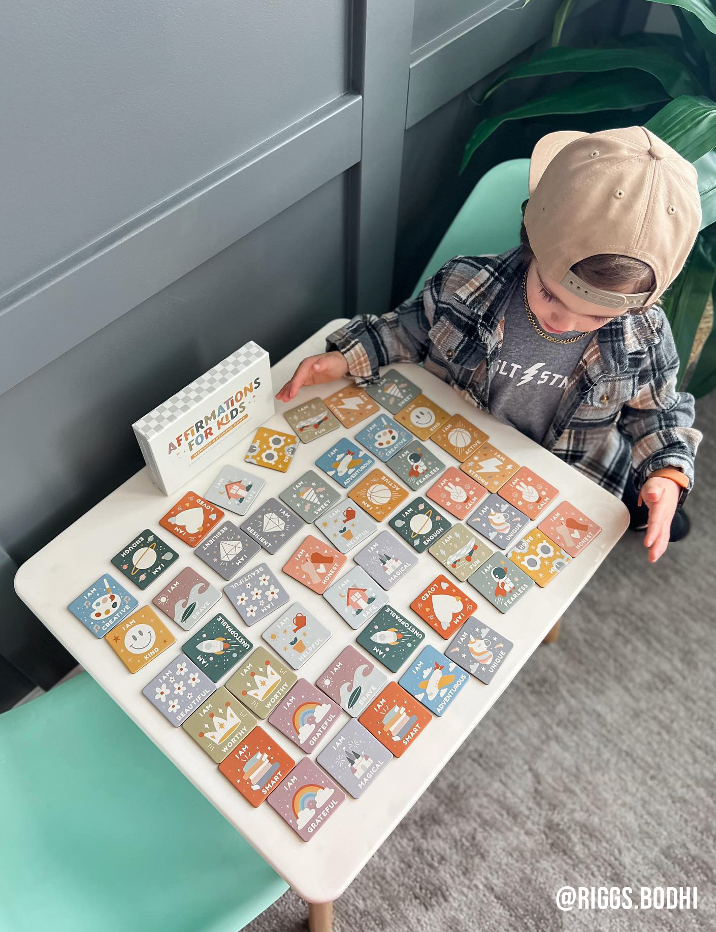 Affirmations for Kids Memory Matching Game - Toys & Games image 9