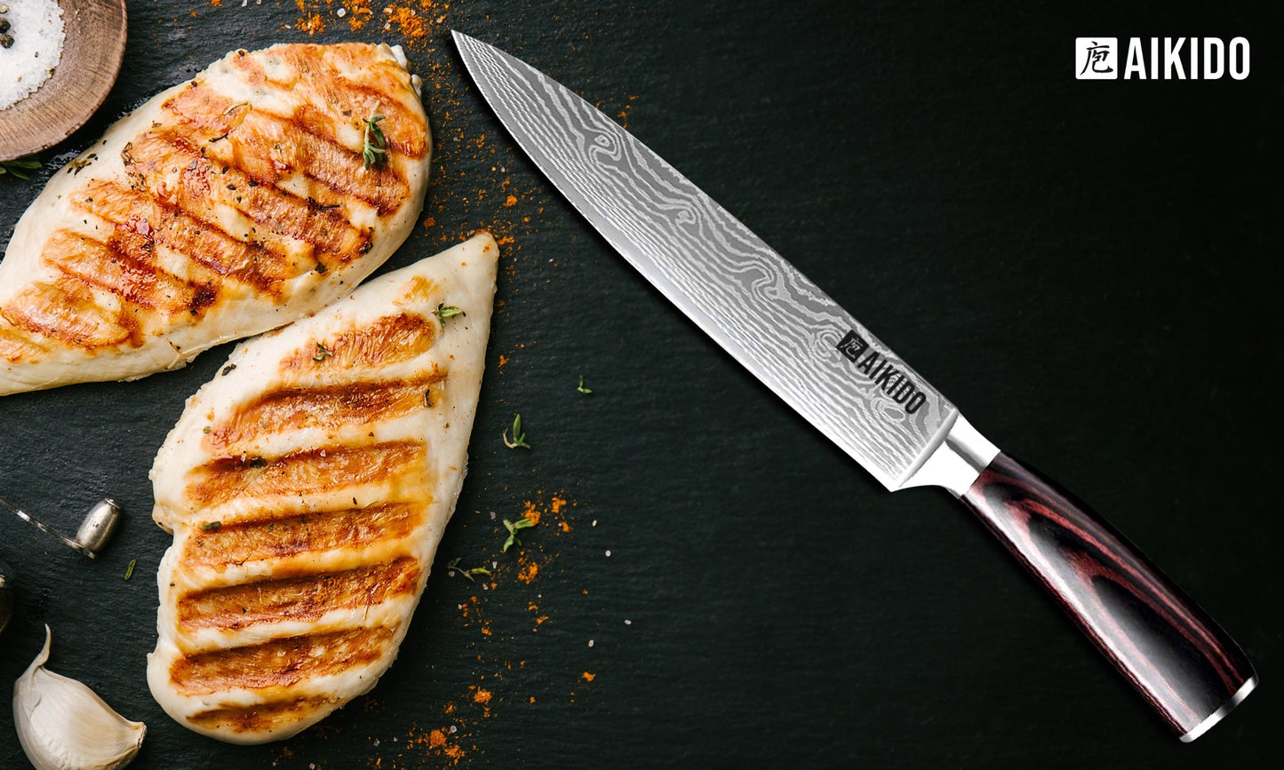 Signature 7-Piece Knife Set with Horudo Holder - Kitchen & Dining image 12