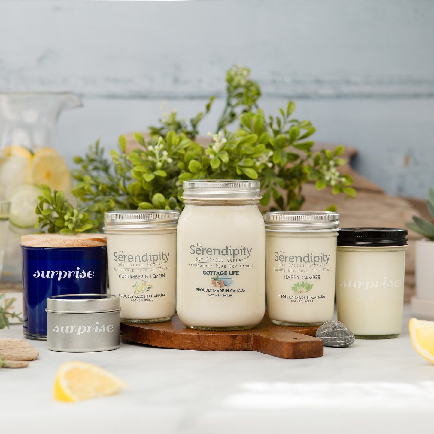 SUMMER Candle Box - Home Decor image 1