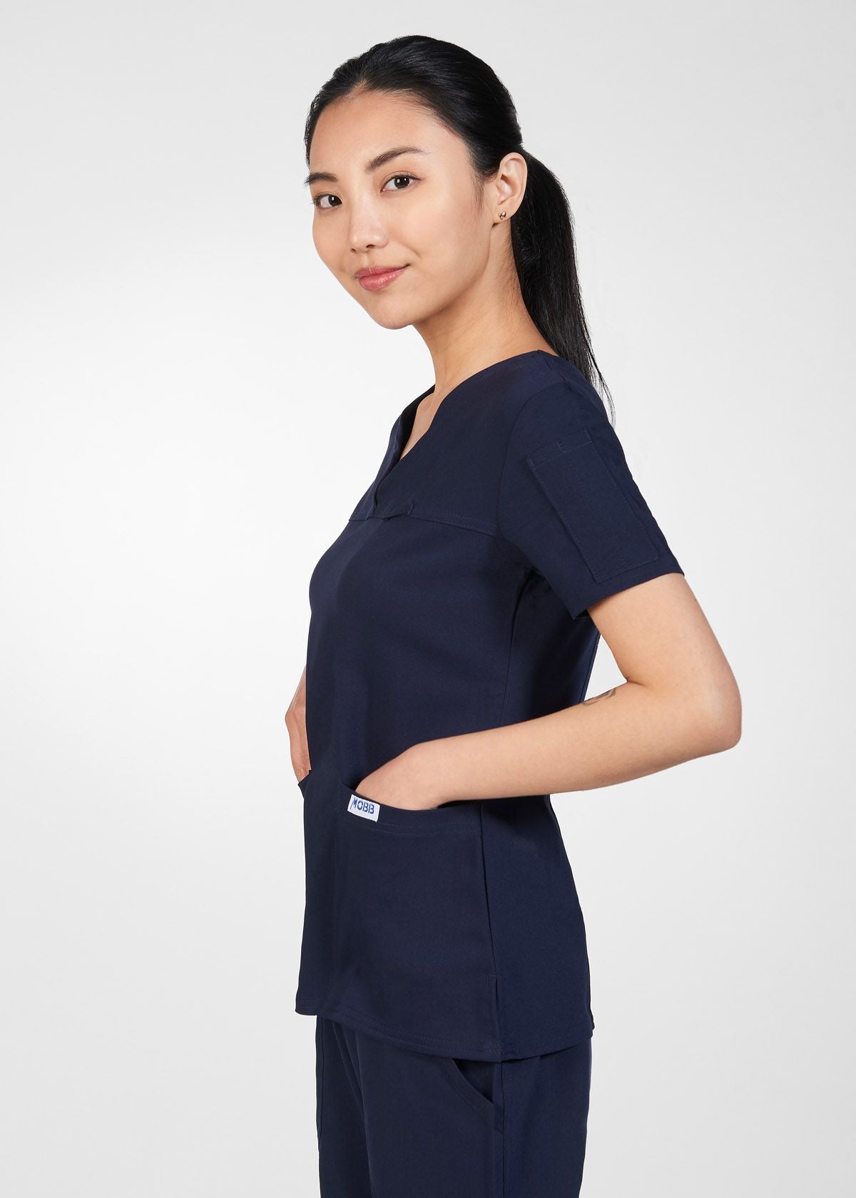 T3030 Mobb Mentality Scrubs The Rosey V-Neck Top (XXS - 3XL) - Furniture image 12