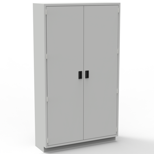 Tall Cabinet - Hinged Solid Doors - Laboratory Casework - Furniture image 1