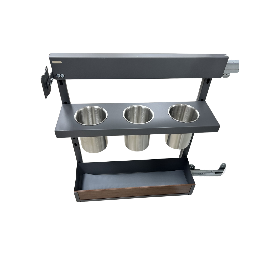 Utensil Side Rack (Dark Grey) - Kitchen & Dining image 3