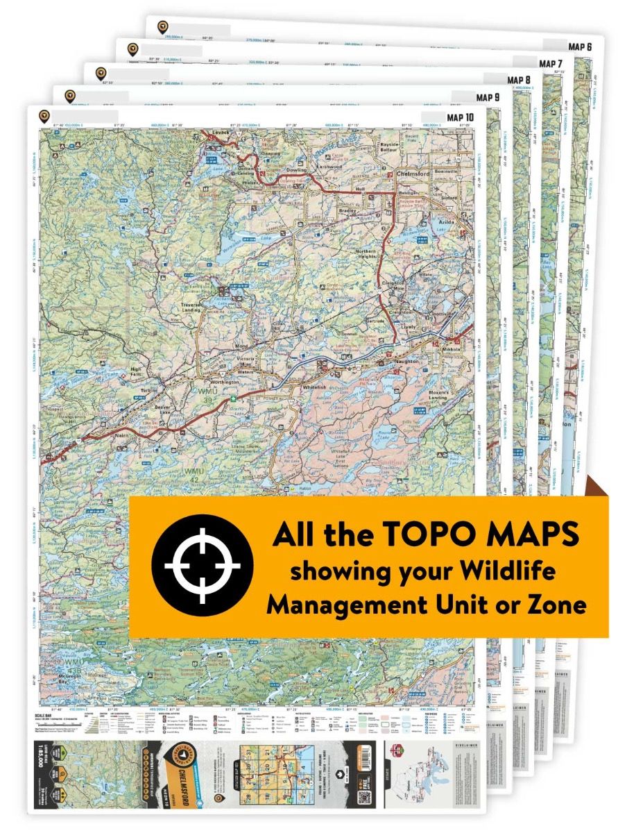 WMU 24 Hunting Bundle - Northern Ontario (19 maps) - Misc image 2