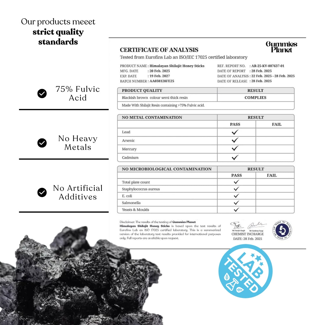 She-Lajit Honey Sticks - Female Multi-Mineral For Hormonal Balance & Energy - Misc image 9